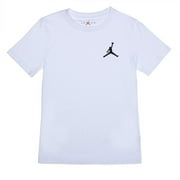 Jordan Boy's Jumpman Air Embroidered Tee (Big Kids) White SM (8 Big Kid)