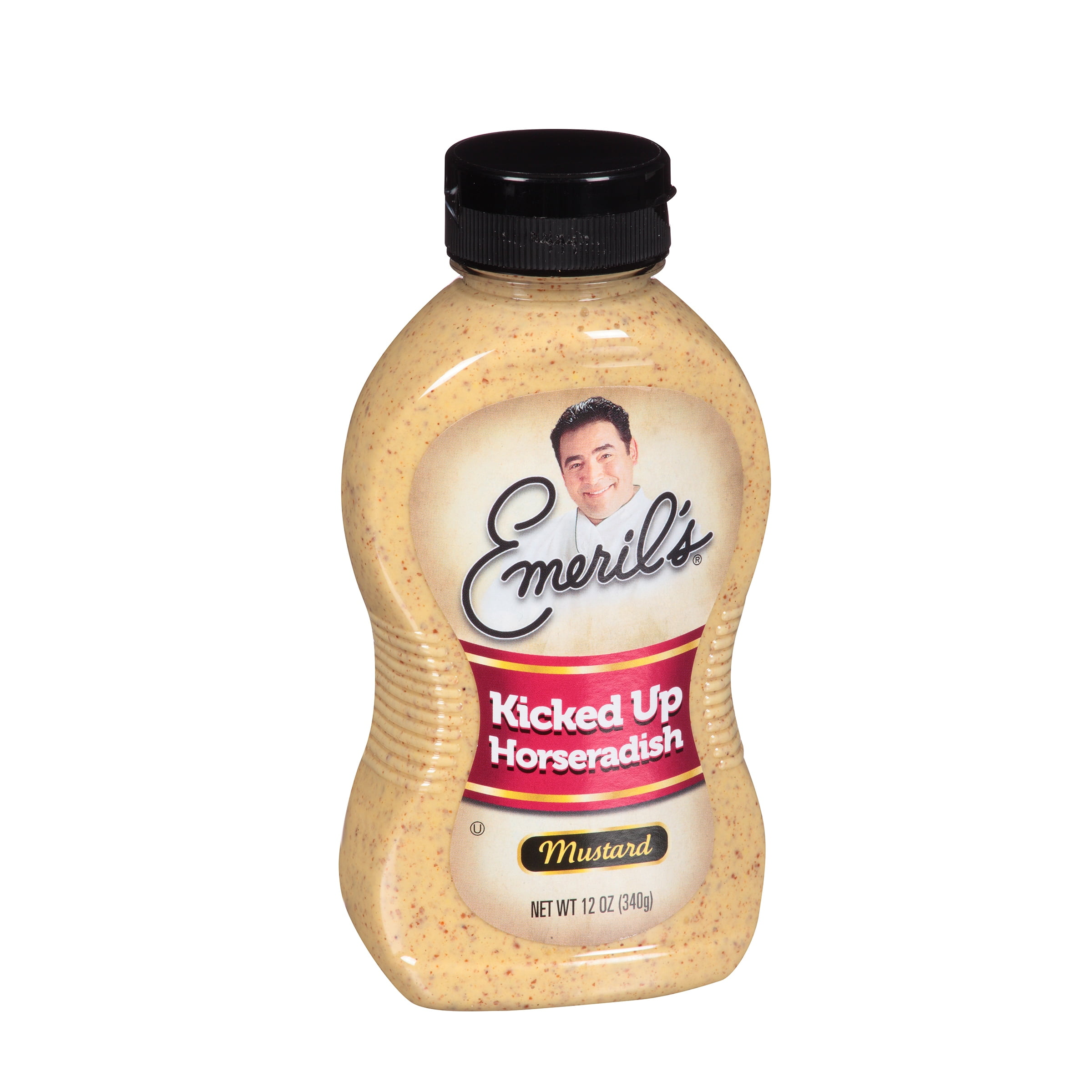 Emeril's Kicked Up Horseradish Mustard, 12.0 OZ by B&G Foods, Inc.