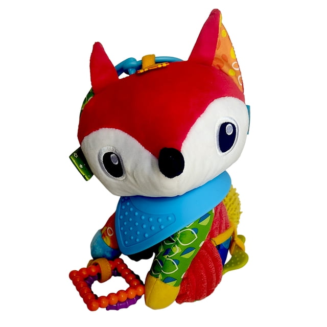 Juguete Peluche Niño Bebe Sonaja Y Mordedera Texturas Sozzy Dara Baby Jug0019