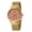 Red, variant on Quartz Watch for Men, Classic Men's Analog Watch with Stainless Steel Mesh Band, Small Second Sub-Dial, 5ATM Waterproof, Fashion Men's Wristwatch, White