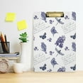 thumbnail image 6 of Coolnut Lilac Flower Clipboard, Acrylic Standard A4 Letter Size Clip Board with Low Profile Clip for Office, Classroom, Doctor, Nurse and Teacher, 12.5"x9", 6 of 7