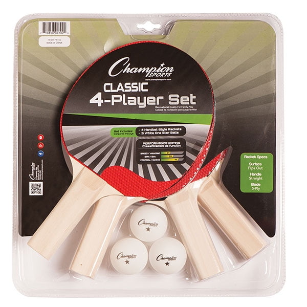 EastPoint Sports 4-Player Paddle & Ball Set for sale online 
