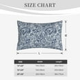 thumbnail image 4 of Fuzoiu Paisley4 Print Fuzzy Pillowcases, Super Soft Pillow Case Cover with Zipper for Bedroom, Sofa, Couch,Cozy Pillow Shams for All Seasons-14"x20", 4 of 6