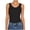 A30-Black, variant on Womens Square Neck Double Lined Tank Tops Sleeveless Summer Going Out Clothes Outfits(Hot Pink,XL)