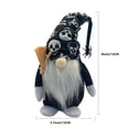 thumbnail image 2 of Halloween Decorations Halloween Gnomes Halloween Home Decor, Halloween Gnome Plush Fall Decor Handmade Swedish Tomte Gnome Elf Doll Figurine Gifts Housewarming Halloween Festival Decor, 2 of 6