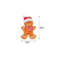 thumbnail image 6 of Christmas Hanging Ornaments Wooden Gingerbread Man Gnome Pendant Xmas Tree Home Kitchen Decoration, 6 of 8