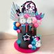thumbnail image 3 of 30 Piezas De Decoración Musical Para Tartas De Fiesta De Cumpleaños Musical Para Decoración De Tartas Musicales, Juego De Música Para Niñas, Tema De Karaoke, Suministros Para Fiesta De Cumpleaños (Est, 3 of 5