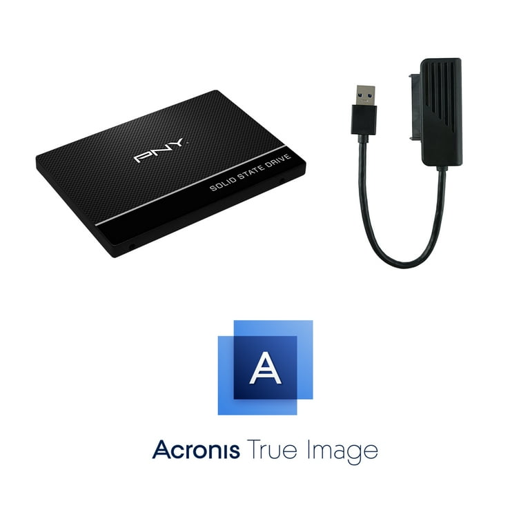 PNY 2TB CS900 2.5” SATA-III SSD Complete Upgrade Kit with PNY 2TB CS900 2.5” SATA-III SSD Complete Upgrade Kit with