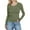 Army Green, variant on Enridrech Women's Long Sleeve Shirts Ribbed Slim Tops Stretch Layering Crew Neck Undershirt Casual Basic Tee Blouse
