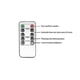 thumbnail image 4 of Set Of 10 Battery Operated Led Taper Candles With Remote, Ivory Dining Candles Smooth Wax Finish, Warm White Led, 4 of 4