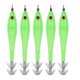 thumbnail image 2 of Señuelos de pesca, 5 piezas de plantillas de calamar luminosas, plantillas de pesca, aparejos de pesca optimizados para la excelencia, 2 of 8