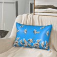 thumbnail image 3 of Disketp Japanese White Cranes Satin Pillowcase For Hair And Skin - Satin Pillow Cases Standard Size 20x30 Inches With Zipper,Gifts For Women Men, 3 of 8