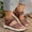 Brown, variant on Women's Hiking Sandals Fashion Versatile Ethnic-Style Outdoor Walking Sandals Arch Support Summer Breathable Soft Thick Soled Comfortable Sandals