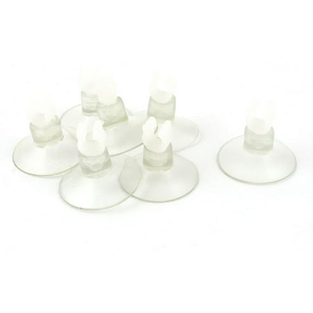 Co2 Tube - Unique Bargains 7 Pcs Aquarium Fish Tank Sucker Suction Cup for 5mm Tubing CO2 Airline Pipe Tube