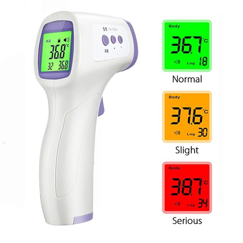 LONGH Baby Thermometer Infrared Digital LCD Body Measurement Forehead Ear Non-Contact Adult Body Fever IR Children 
