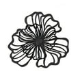 thumbnail image 4 of Decoración de pared de hierro, decoración floral para colgar en la pared, decoración para el hogar y la oficina, adorno de pared de estilo moderno, ar Negro Pequeño, 4 of 8