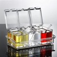 thumbnail image 5 of Seasoning Box Set 3 Pieces Clear Bottles Salt Spice Jar,Spice Jars Kitchen Condiment Container Storage Jars with 3 Spoons Canned Lid and Spoon, 5 of 5