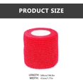 thumbnail image 2 of PinesC Bandage Auto-Élastique Respirant 12 Pcs Ruban de Sport Matériau Non Tissé pour Guérison Confortable Rouge, 2 of 5