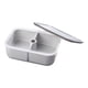 thumbnail image 1 of Recipientes para almacenar alimentos con tapa | Set hermético para organizar la cocina en la despensa y el refrigerador | Contenedores apilables de plástico transparente para alimentos secos,, 1 of 1