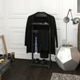 thumbnail image 4 of Garment Rack Portable Clothes Stand With Shoe Rack Top Tray Organizer Hook Shoe Rack Suit Coat Rack Hanger Stand For Bedroom, 4 of 9