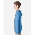thumbnail image 2 of Team 365 TT41Y Youth Zone Performance Hooded T-Shirt-Sport Light Blue-L, 2 of 4