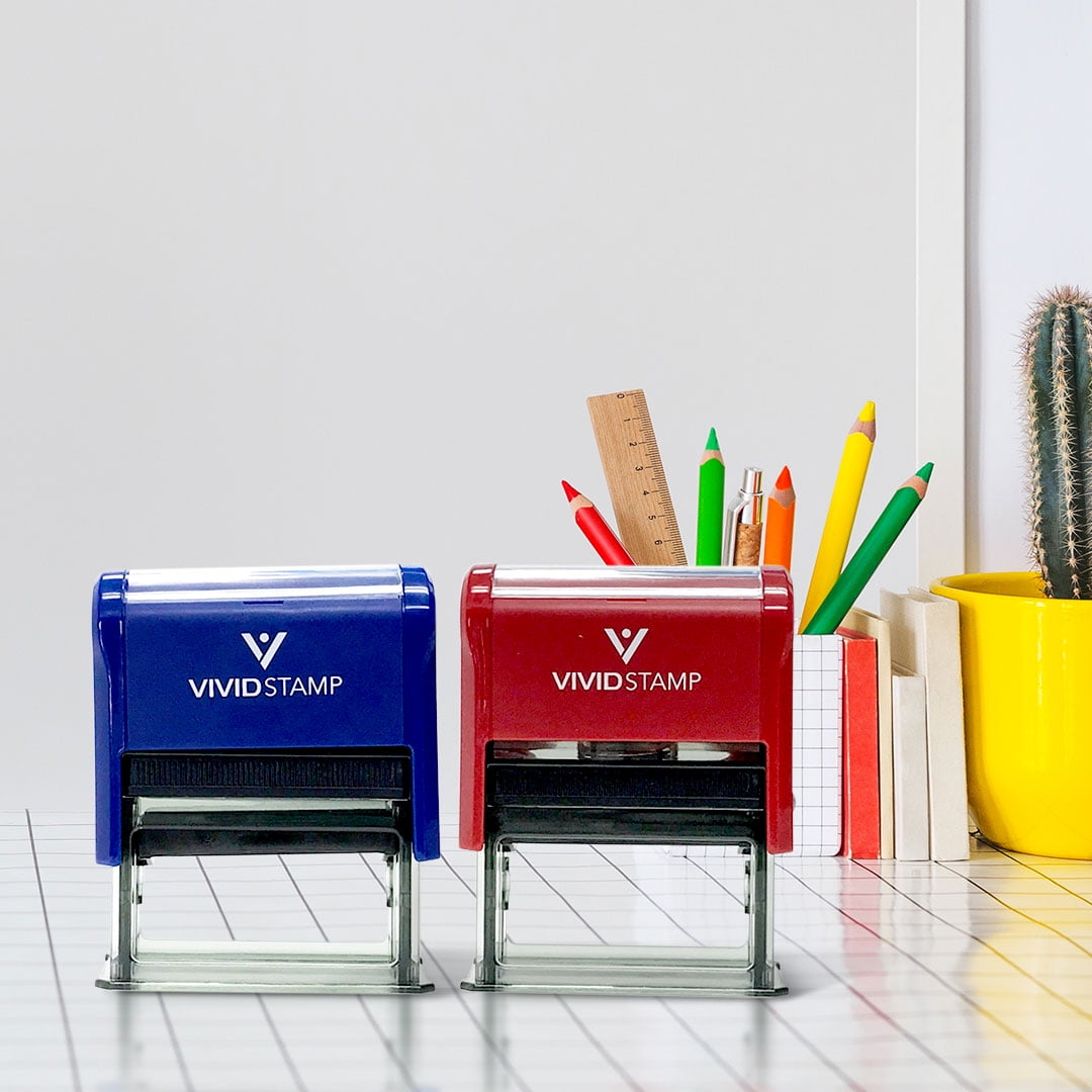(3 pack) All Quality Adults Only 18+ Self-Inking Rubber Stamp | Professional Business Branding (Red Ink) - Q-400