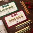 thumbnail image 3 of PIXWS Metal hollow bookmark Chinese creative painted bookshelf children's stationery school office supplies(Style F), 3 of 7