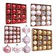 thumbnail image 5 of Bola de Navidad Ornaments Adornos de Árbol Navideño, 16 piezas, decoración de Navidad, boda, fiesta, fieltro, lujo, decoración de hotel, para dormitorio, resistente, metal, redondo, 5, 5 of 9