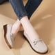 thumbnail image 4 of Xucatan Women's Casual Ballet Flats, Breathable Slip-On Round Toe Shoes for Women, Comfortable Solid Color Everyday Flat Shoes Gift, 4 of 8