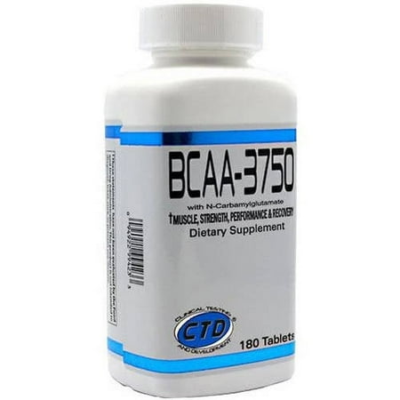 CTD Branched-Chain Amino Acid BCCA-3750+Ncg Tablets, 180 CT
