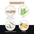 thumbnail image 6 of Woody's Mega Firm Hair Gel for Men, Strong Hold Styling Gel with Aloe and Rosemary Extract, 12 fl oz, 6 of 7