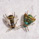 thumbnail image 5 of 4X Broches de Esmalte Insecto Animal Natural de Moda Pin de Aleación de Abeja Joyas Vintage para Mujer, Abeja, 5 of 7