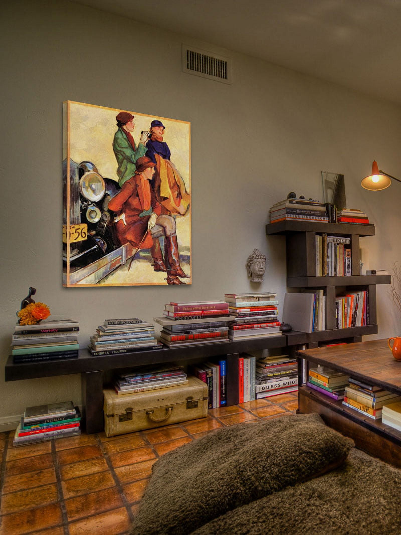 "Women in Riding Habits" Painting Print on Wrapped Canvas