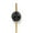 Black, variant on BambooMN Party Dice Toppers for Appetizers Cocktails Burgers Bamboo Skewer Picks - 3.9" (10cm) - Assorted - 300 Pieces