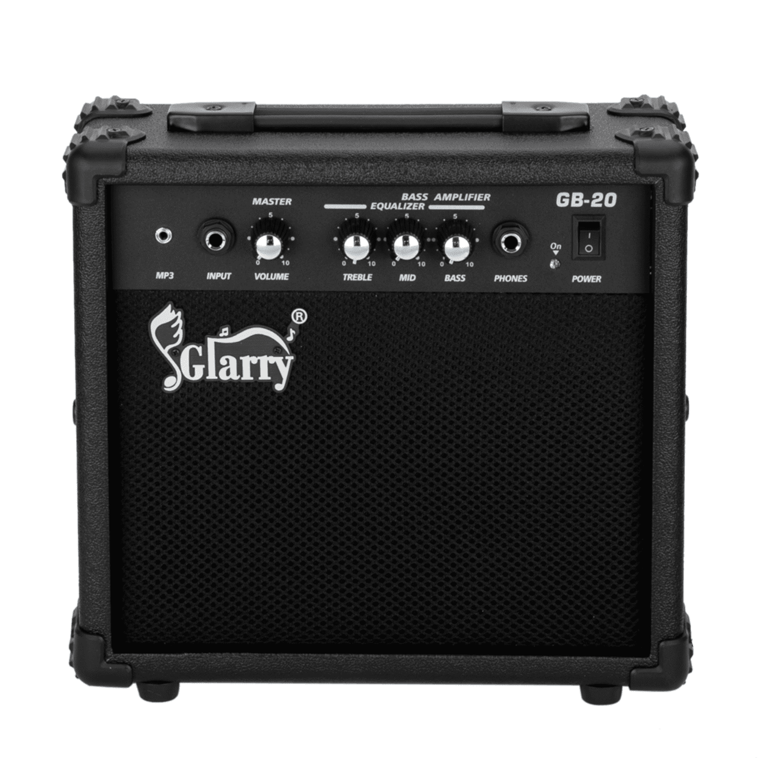 Hassch Electric Bass Amplifier, 20W Bass Amp, Black