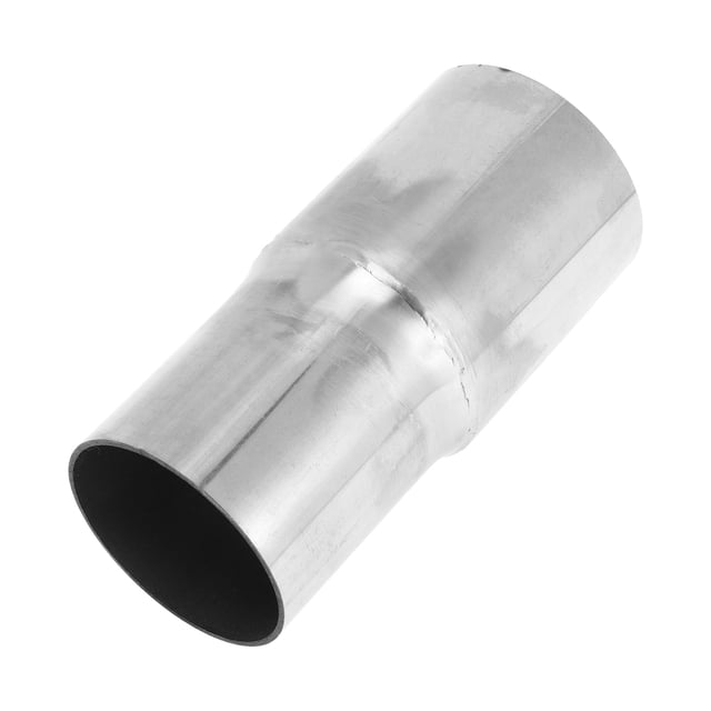 Adaptador de tubo de escape Mandrel de Unique Bargains, reductor concéntrico para tubo de escape de automóvil, acero inoxidable 201 tono plateado, 2.25'' OD a 2.5'' OD