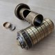 thumbnail image 4 of Leonardo da Vinci Code Toys Bronze Metal Cryptex Locks Wedding Gifts Valentine s Day Gift Letter Password Escape Chamber Props, 4 of 5