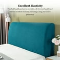 thumbnail image 4 of Xingzhi Elastic Headboard Protection Cover Protective And Bedroom Decoration Expandable Bed Headboard Cover grey, 4 of 6