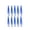 B002- B, variant on Disposable tongs, Cooking tongs Tweezers, 10X Plastic, Small tongs for Appetizers, Small Serving tongs, Food Handling, Party Gathering, Blue, 10 Pc
