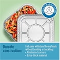 thumbnail image 6 of Disposable Aluminum Pans With Lids, 9x13 (10pc) And 8x8 Square (10pc) Combo Set, Heavy Duty Baking and Cake Pan for Catering Storage, 6 of 6