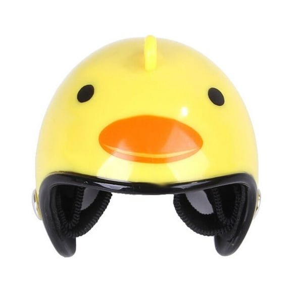 Billuyoard Casco Suministros para mascotas pequeñas Sombreros de concha Sombreros Disfraces Cascos de aves de corral Pollo Pájaro Patitos Pato Type3 NO3