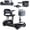 with 2-in1 Holder, variant on ScootNGo 44lbs Lightweight Foldable Mobility Scooter for Seniors & Adults - Airline Approved, Lithium Battery, USB & Storage Bag