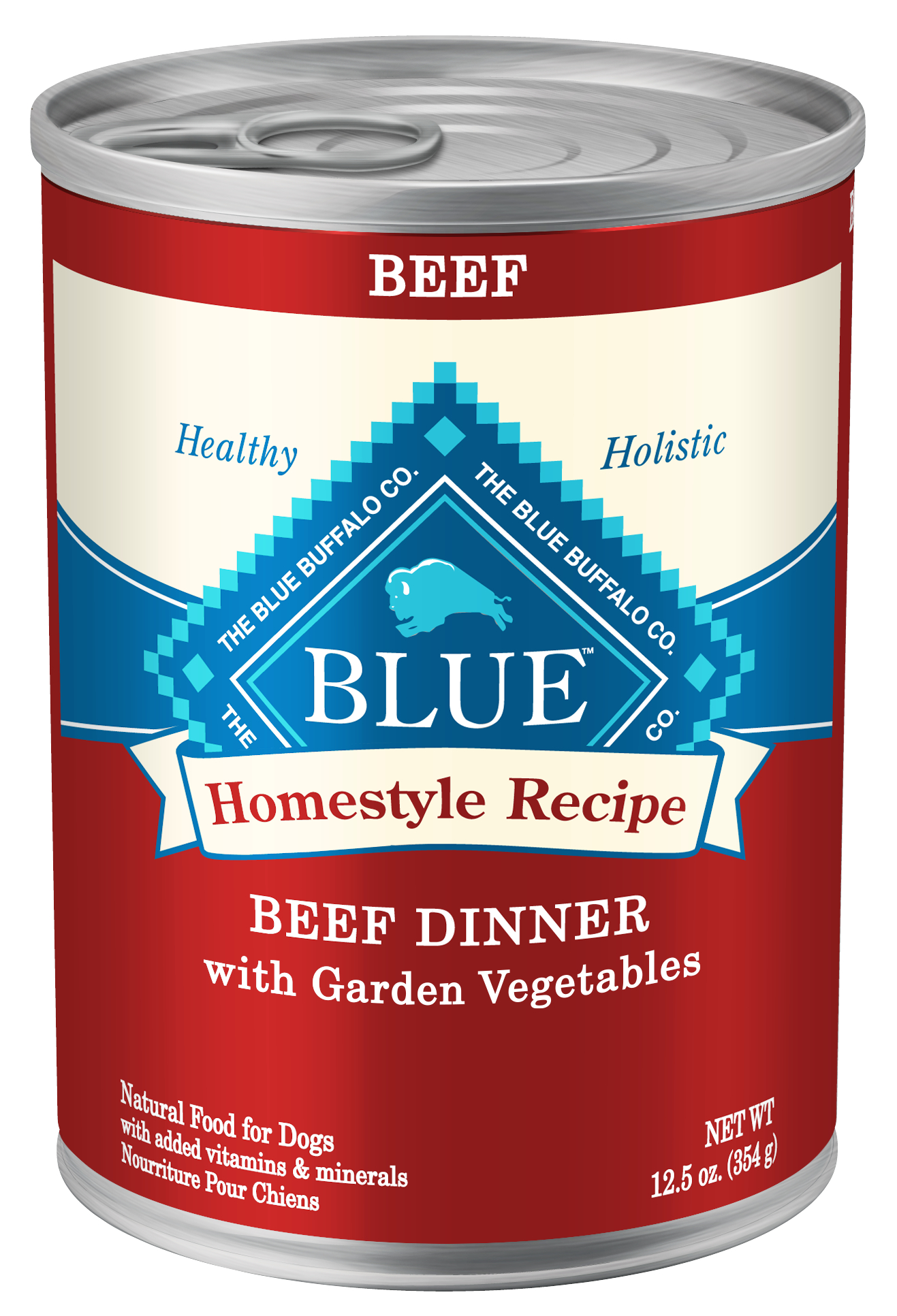 Blue Homestyle Recipe Chicken Dinner With Garden Vegetables Natural Canned Wet Dog Food 12 5 Oz Can Walmart Com Walmart Com
