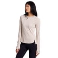 thumbnail image 4 of Avalanche Women's Ultra Soft Microstripe Long Sleeve Hiking Running Top, 4 of 5