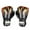 Black, variant on Karlsitek Kids PU Leather Boxing Gloves for Sparring, Fire Pattern, 12 oz