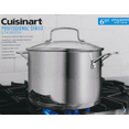 thumbnail image 4 of Cuisinart Professional Series Stainless Stockpot with Cover - 6 QT Pot, 1.0 CT, 4 of 6
