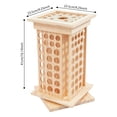thumbnail image 2 of 1 PCS Essential Oil Bottle Display Rack, Rotating Essential Oil Bottle Storage Organizer, 125 Holes Essential Oil Bottle Rack, 2 of 10