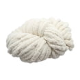 thumbnail image 4 of Hilo Grueso de Chenilla Lavable Sunnimix Hilo Súper Voluminoso para Tejer a Ganchillo Color Beige, 4 of 8
