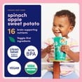 thumbnail image 4 of (3 pack) Cerebelly Organic Stage 2 Spinach Apple Sweet Potato Baby Food, 4 oz Puree, 4 of 10