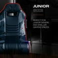 thumbnail image 3 of X Rocker Bolero Junior 2.1 Audio Pedestal Gaming Chair, Black, 26.77 x 24.41 x 36.81, 3 of 9